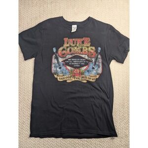 Luke Combs She Got The Best of Me Graphic T Shirt Gildan‎ Black Medium